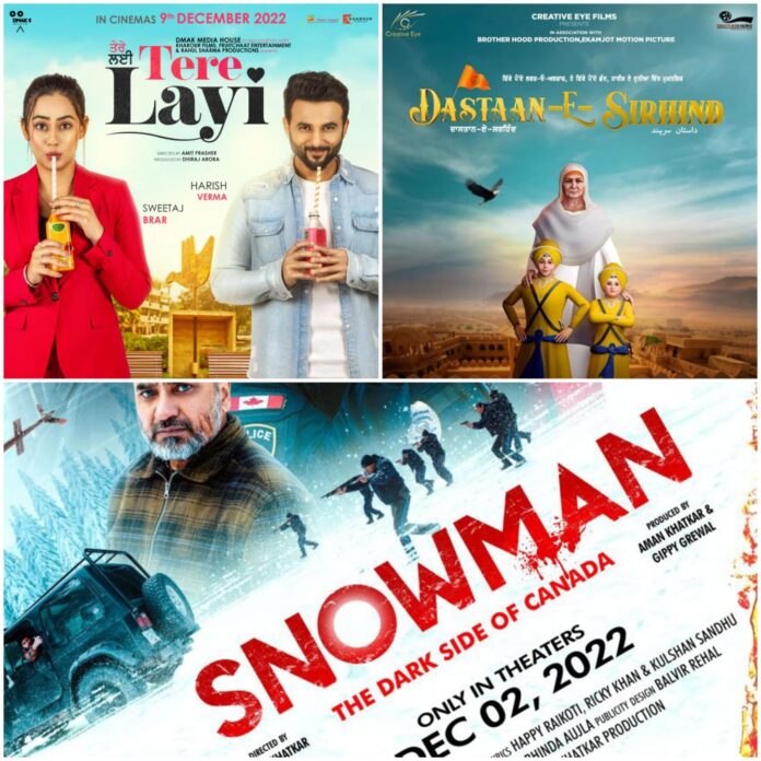 punjabi movies releasing in december 2022